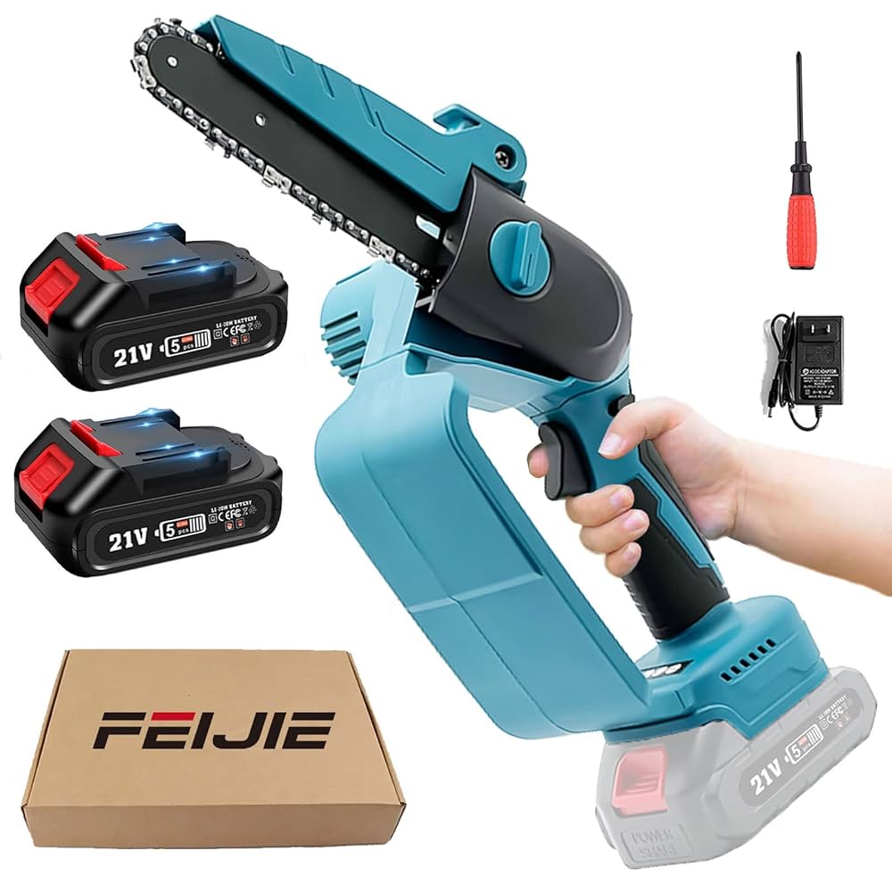 【再入荷】チェーンソー 充電式 電動　21V 小型 ミニ　マキタ Amazon.co.jp: 最新型 チェーンソー 充電式 電動チェーンソー